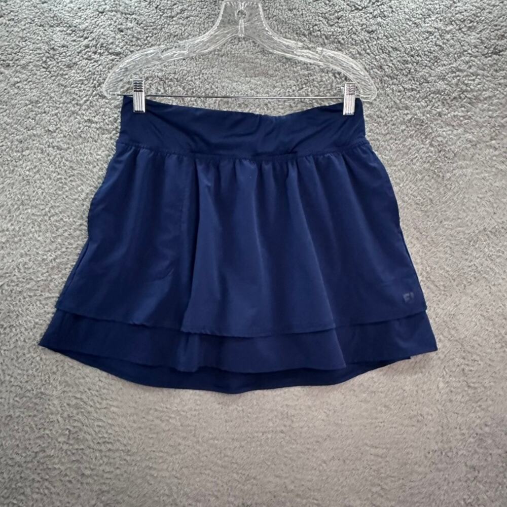 FootJoy Women's Large Blue Layered Skort Tennis Pickleball Golf Outdoors Workout